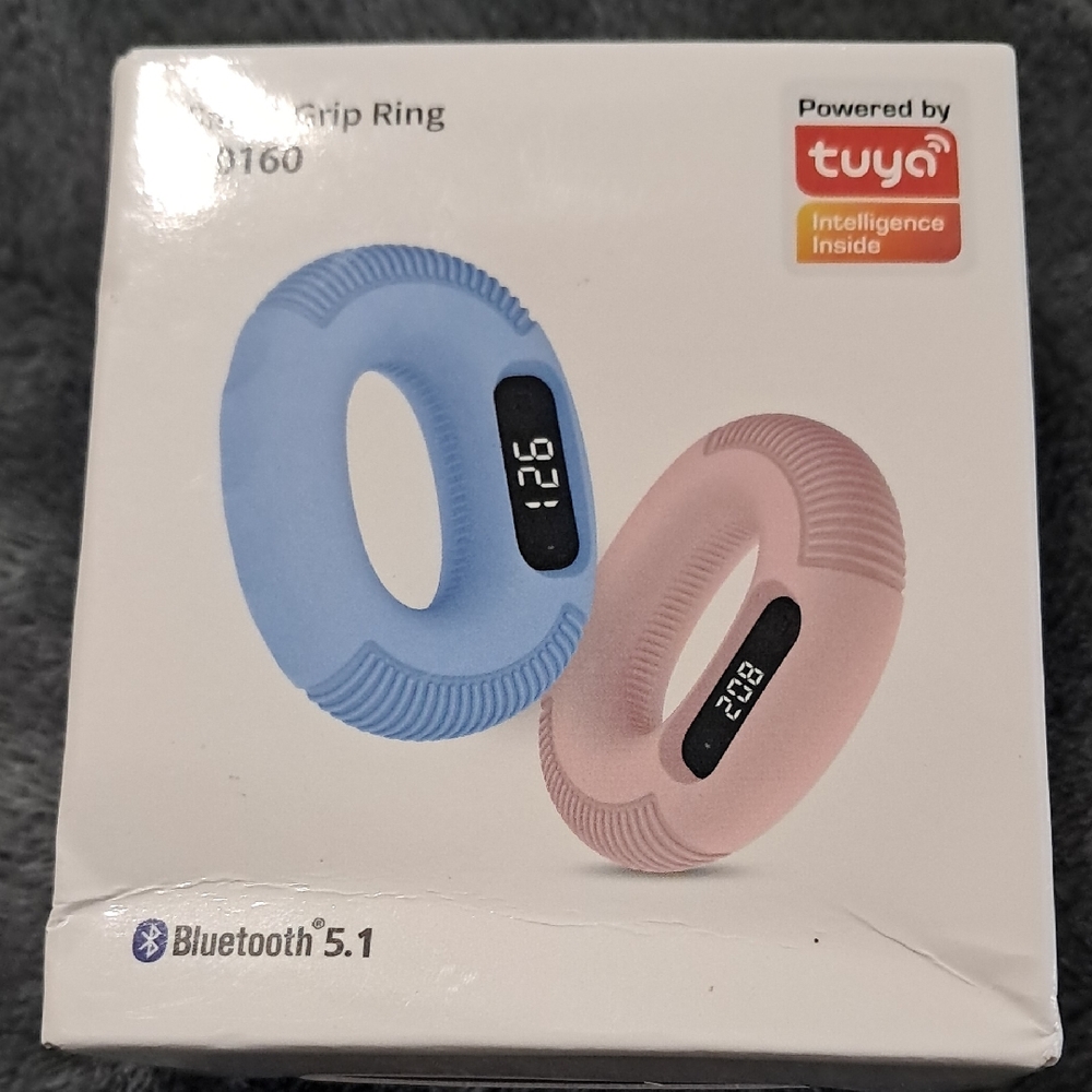 Bluetooth Smart Grip Rings in Cream Green